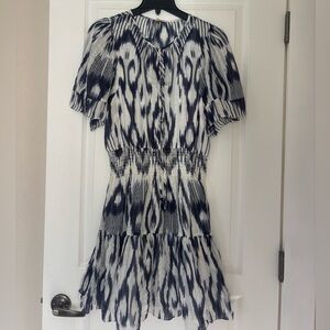 Rebecca Taylor patterned dress size 8